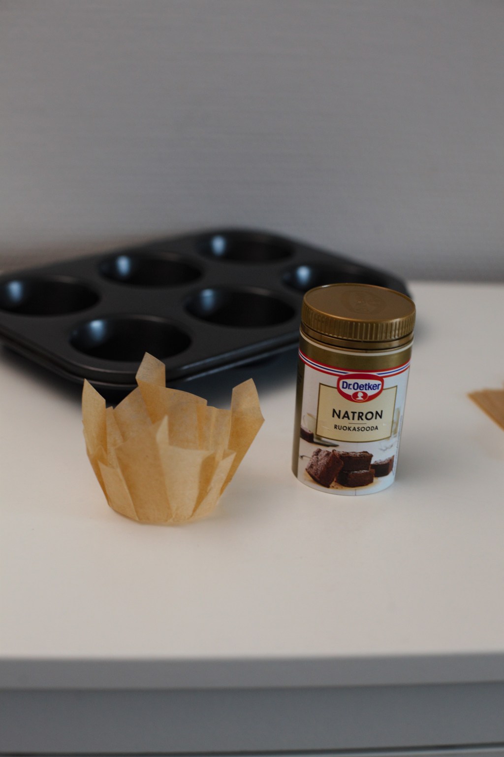 Hjemmelaget muffins former