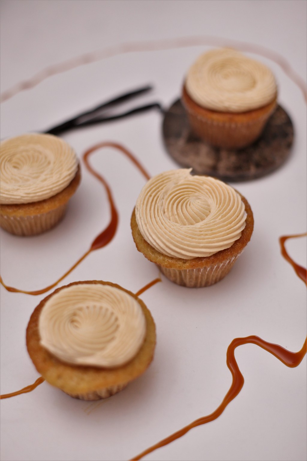 Vanilje med karamell